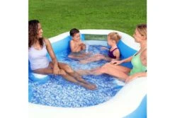 Bestway Splashview Opblaasbaar Zwembad | 270 X 198 X 51 Cm -Bestway Winkel bestway familiebad plusvorm splashview 270 mensen