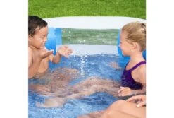 Bestway Splashview Opblaasbaar Zwembad | 270 X 198 X 51 Cm -Bestway Winkel bestway familiebad plusvorm splashview 270 raam kinderen