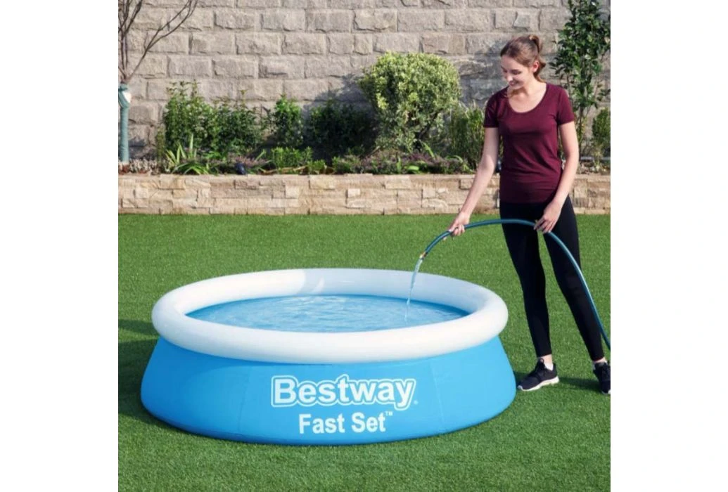 Bestway Fast Set Zwembad | Ø 183 X 51 Cm 4 Bestway Fast Set Zwembad | Ø 183 X 51 Cm - Afbeelding 2