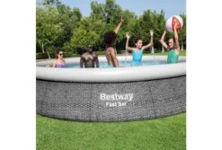 Bestway Fast Set Rotan Zwembad | Ø 457 X 84 Cm -Bestway Winkel bestway fast set rotan mensen 1