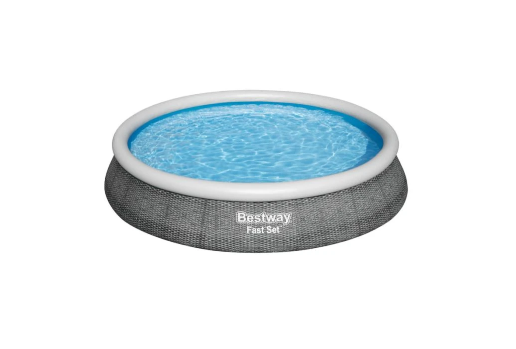 Bestway Fast Set Rotan Zwembad | Ø 396 X 84 Cm 4 Bestway Fast Set Rotan Zwembad | Ø 396 X 84 Cm - Afbeelding 2