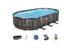 Bestway Power Steel Wood Zwembad | 610 X 366 X 122 Cm -Bestway Winkel bestway power steel hout zwembad 610 x 366 x 122 cm 4