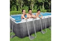 Bestway Power Steel Rotan Zwembad | 488 X 244 X 122 Cm 12 Bestway Power Steel Rotan Zwembad | 488 X 244 X 122 Cm -Bestway Winkel bestway power steel rotan 488 244 122 mensen 2