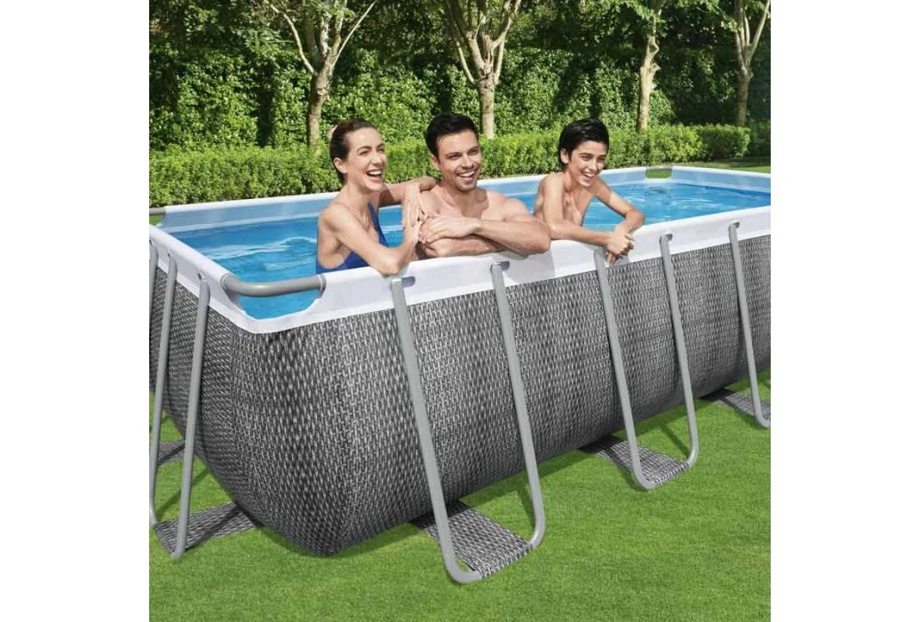 Bestway Power Steel Rotan Zwembad | 549 X 274 X 122 Cm 6 Bestway Power Steel Rotan Zwembad | 549 X 274 X 122 Cm - Afbeelding 4