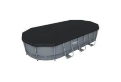 Bunx Zwemwinkel -Bestway Winkel bestway power steel zwembad 549 x 274 x 122 cm afdekzeil
