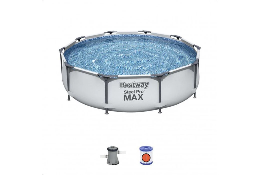 Bestway Steel Pro Max Zwembad | Ø 305 X 76 Cm 6 Bestway Steel Pro Max Zwembad | Ø 305 X 76 Cm - Afbeelding 4