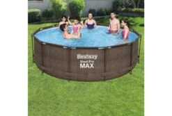 Bestway Steel Pro Max Rotan Zwembad | Ø 366 X 100 Cm -Bestway Winkel bestway steel pro max rotan zwembad 366 x 100 cm in gebruik