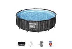 Bestway Steel Pro Max Wood Zwembad | Ø 427 X 107 Cm 9 Bestway Steel Pro Max Wood Zwembad | Ø 427 X 107 Cm -Bestway Winkel bestway steel pro max wood accesoires