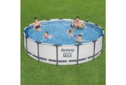 Bestway Steel Pro Max Zwembad | Ø 457 X 107 Cm 8 Bestway Steel Pro Max Zwembad | Ø 457 X 107 Cm -Bestway Winkel bestway steel pro max zwembad 457 x 107 cm in gebruik