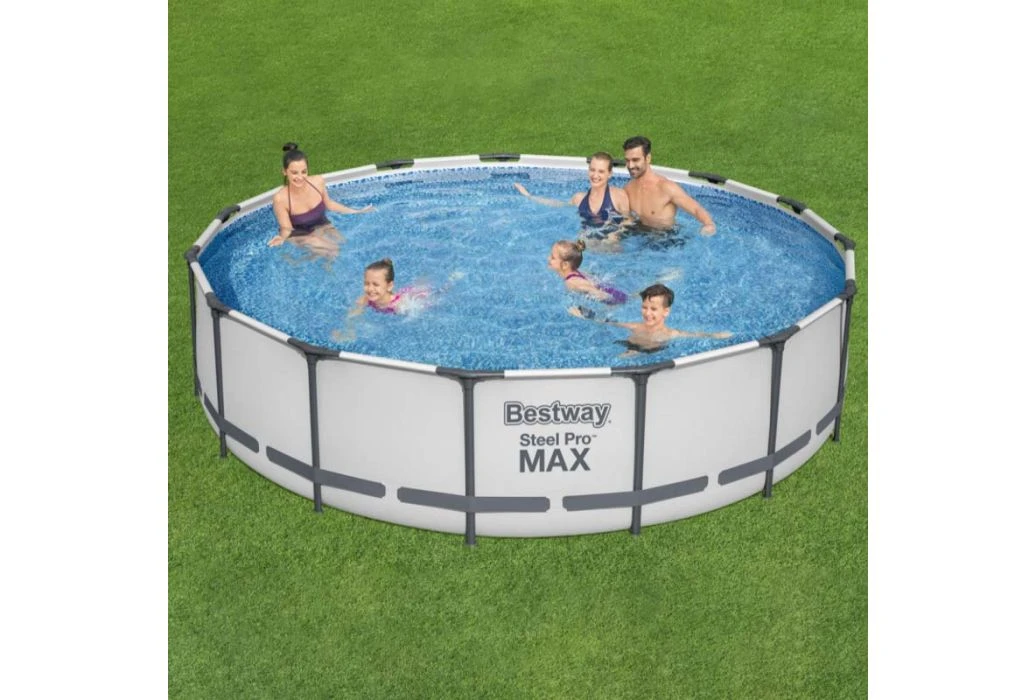Bestway Steel Pro Max Zwembad | Ø 457 X 107 Cm 5 Bestway Steel Pro Max Zwembad | Ø 457 X 107 Cm - Afbeelding 3