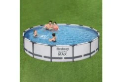 Bunx Zwemwinkel -Bestway Winkel bestway steel pro max zwembad set 427 x 84 cm in gebruik