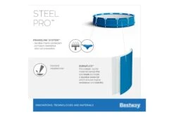 Bestway Steel Pro Zwembad | Ø 366 X 76 Cm 10 Bestway Steel Pro Zwembad | Ø 366 X 76 Cm -Bestway Winkel bestway steel pro zwembad 366 x 76 cm materiaal