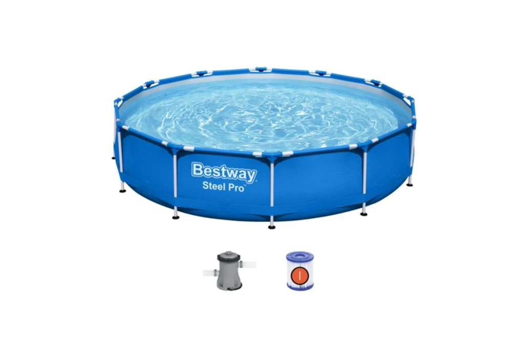 Bestway Steel Pro Zwembad | Ø 366 X 76 Cm 4 Bestway Steel Pro Zwembad | Ø 366 X 76 Cm - Afbeelding 2
