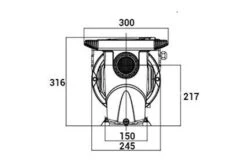 DAB Zwembadpomp E-Swim 150 M -Bestway Winkel dab e swim energiezuinige zwembadpomp afmetingen