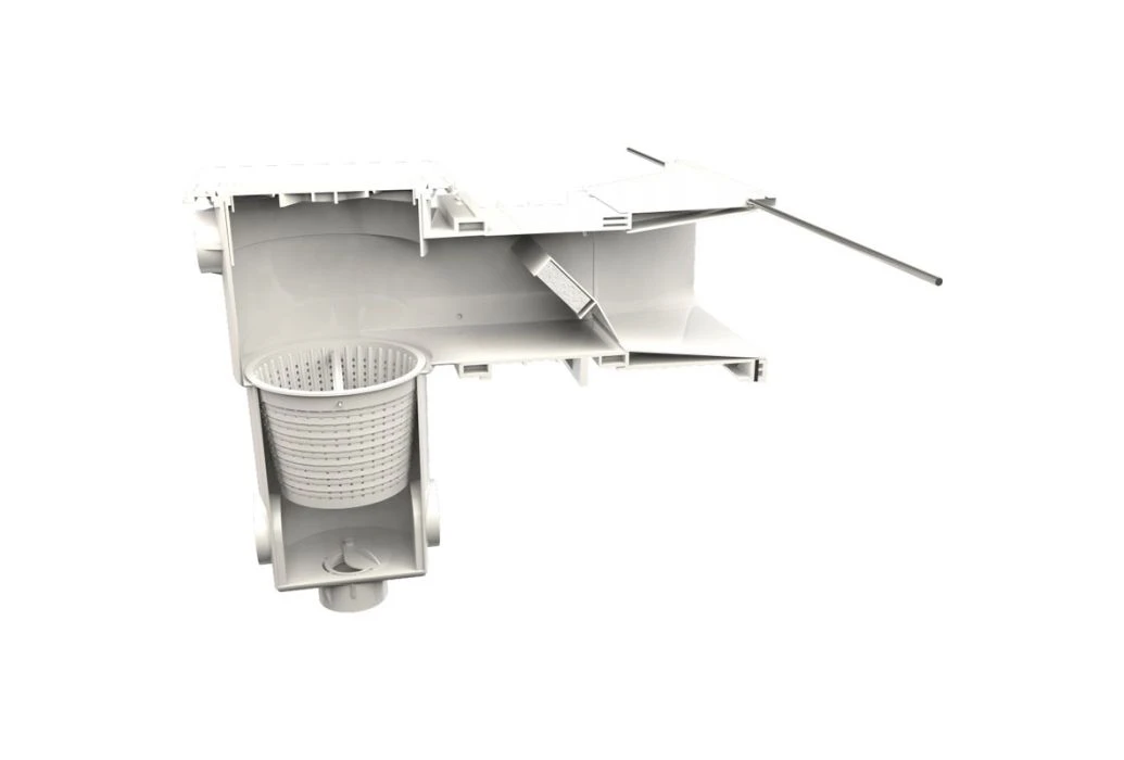 BWT Skimmer Hoge Waterlijn | Lichtblauw 4 BWT Skimmer Hoge Waterlijn | Lichtblauw - Afbeelding 2