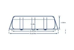 Intex Prism Frame Zwembad | 610 X 305 X 122cm Complete Set -Bestway Winkel intex 610 x 305 x 122cm