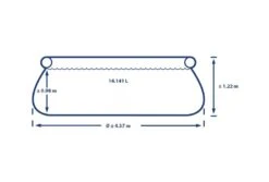 Intex Easy Set Zwembad | 457 X 122cm 16 Intex Easy Set Zwembad | 457 X 122cm -Bestway Winkel intex easy set zwembad 457 x 122cm afmetingen
