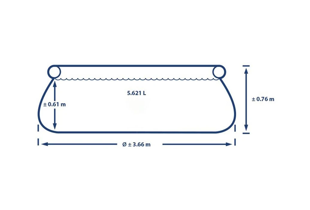 Intex Easy Set Zwembad | 366 X 76cm 4 Intex Easy Set Zwembad | 366 X 76cm - Afbeelding 2