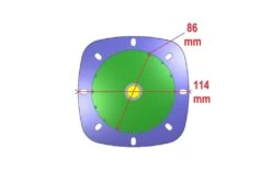 Seamaid No(t)mad Led-wit Zwembadlamp | Lichtblauw -Bestway Winkel no t mad led wit zwembadlamp wit afmetingen 1