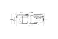 Pentair Zwembadpomp Intelliflo Whisperflo Variabel -Bestway Winkel pentair zwembadpomp intelliflo whisperflo variabel explosie 1 aangepast
