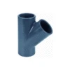 Effast PVC T-stuk 45° - 75 Mm - Lijmverbinding -Bestway Winkel pvc t stuk 45 75 mm lijmverbinding