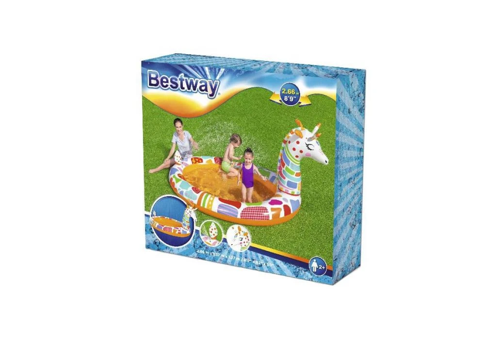 Bestway Groovy Giraffe Spraypool Zwembad 6 Bestway Groovy Giraffe Spraypool Zwembad - Afbeelding 4