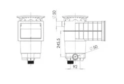 Weltico Skimmer A200 | Wit -Bestway Winkel weltico skimmer a200 wit afmetingen